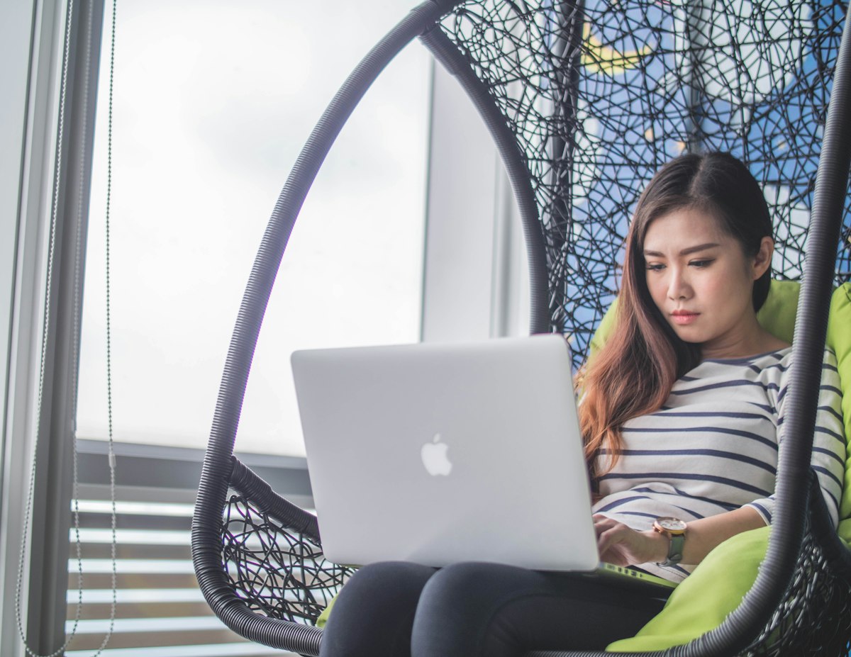 Malaysian professional at work